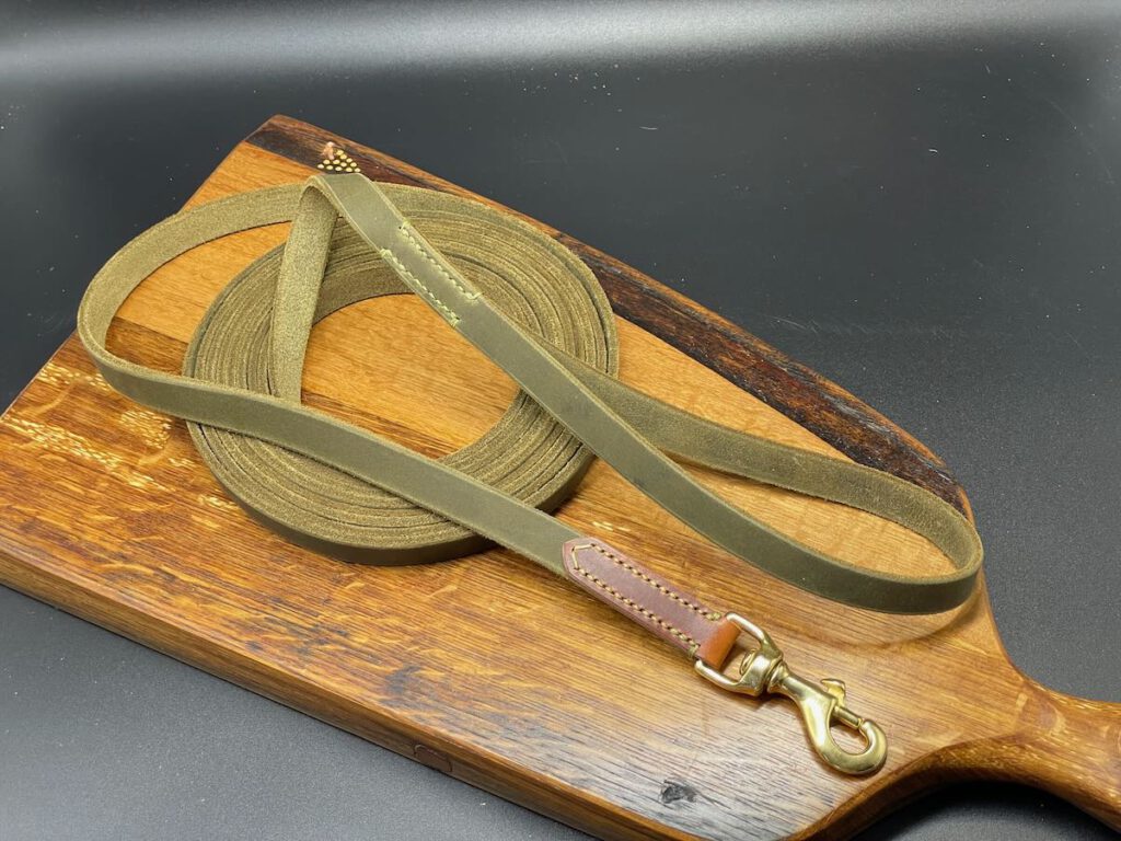 Schleppleinen aus Leder